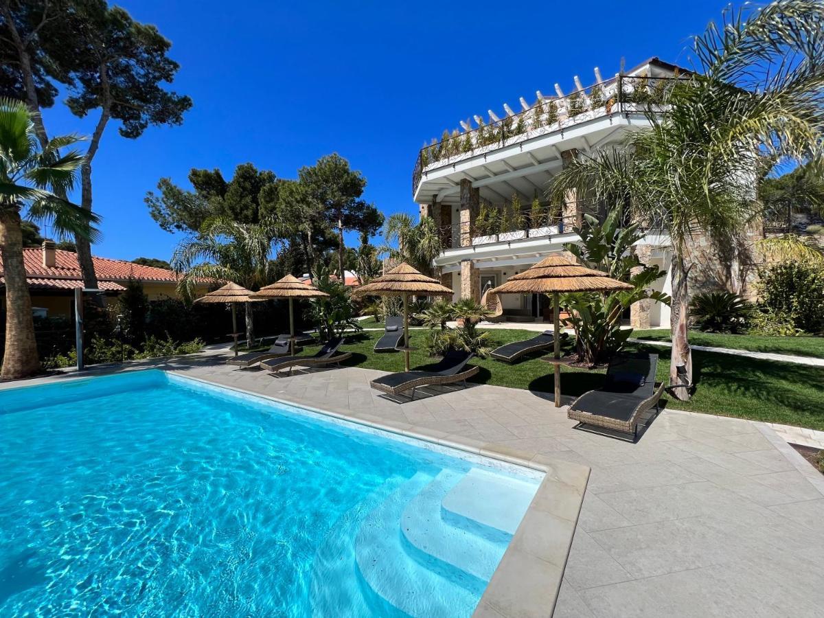 Villa Aquamarina Pavoncella Rossa Порто-Пино Экстерьер фото